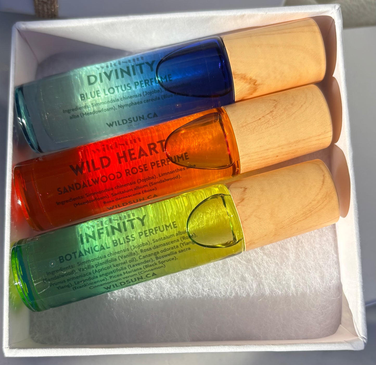 Botanical All Natural Perfumes Christmas 3-Pack