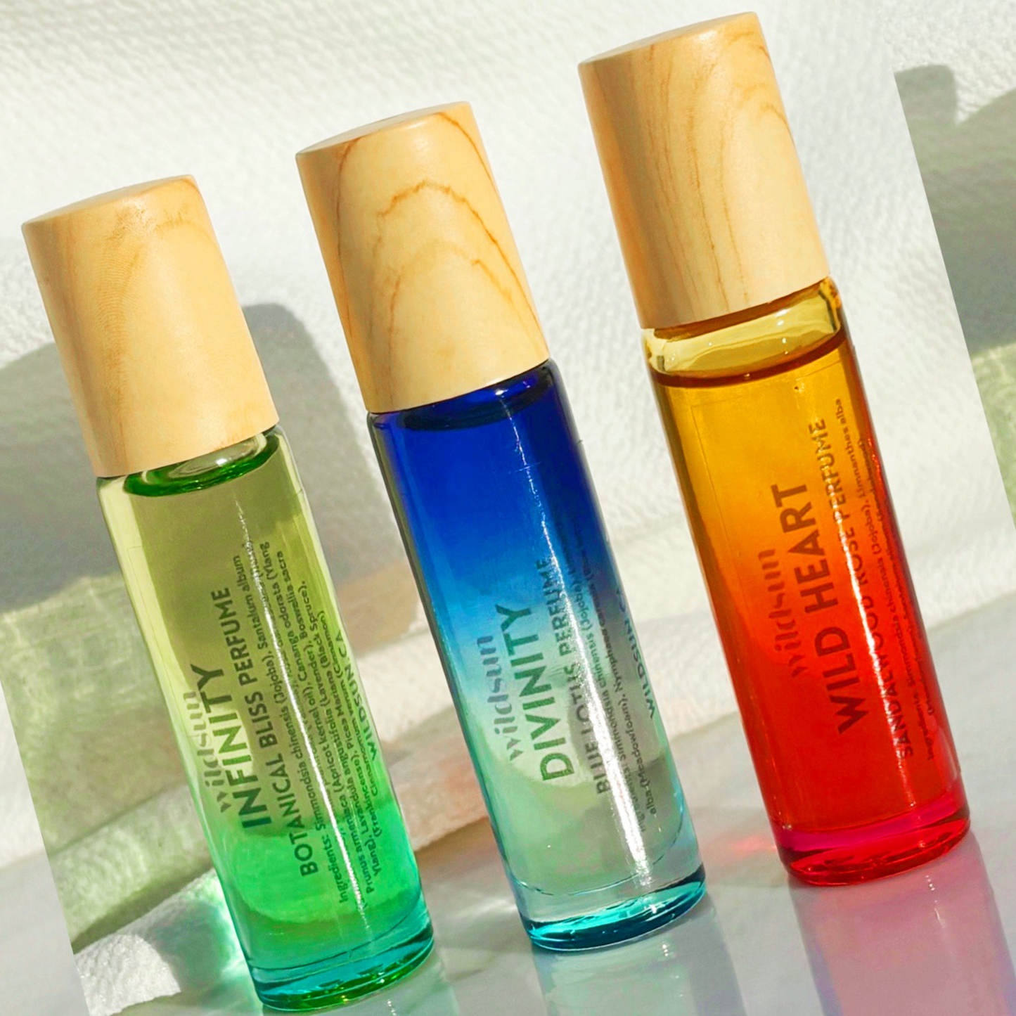 Botanical All Natural Perfumes Christmas 3-Pack